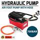 Porta Power Hydraulic Air Foot Pump 1/2 Gal Foot Pedal Control Save
