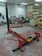 Portable Auto Body Puller Frame Straightener + Clamps + Foot Pump Free Air Jack