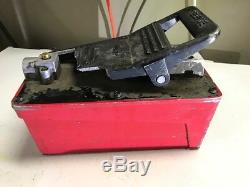 Porto-Power Air Actuated Hydraulic Tread Pump 10,000 PSI Used