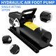 Power Hydraulic Air Foot Pump 10 Ton Single Acting Foot Hydraulic Pump