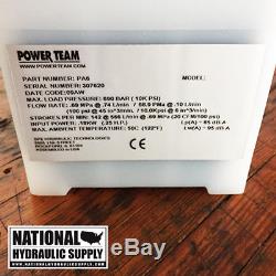 Power Team PA6 Air Hydraulic Pump, SPX, Portable, 1-Speed, Single-Acting, 10,000 PSI
