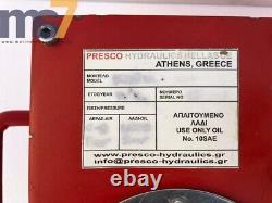 Presco Hydraulics Ahpu Air Hydraulic Fluid/ Liquid/ Test Pump 1500 Bar Wp