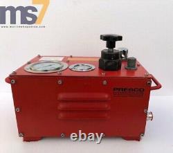 Presco Hydraulics Ahpu Air Hydraulic Fluid/ Liquid/ Test Pump 1500 Bar Wp
