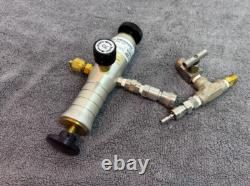 Ralston DP0V Pneumatic Cylinder Hand Pump 125 PSI with Fittings