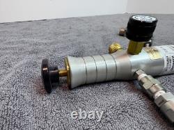 Ralston DP0V Pneumatic Cylinder Hand Pump 125 PSI with Fittings