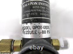 Ralston DPOV-0000 Pneumatic Pressure Pump 0-80 PSI BR