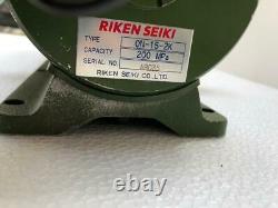 Riken Seiki ON-15-2K Air operated Pneumatic Hydraulic Pump 2000 Bar #3
