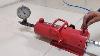 Riken Seiki On 15 2k S9 Pneumatic Hydraulic Foot Pump 2000 Bar 29000 Psi