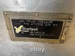 Riverhawk Air Driven Hydraulic Tensioner Pump 30000 psi 2000 bar 200 mpa Video