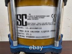 SC Hydraulic 10-4 Series 10-4000W010 Air Operated Liquid Pump 151 Ratio