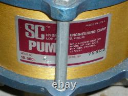 SC Hydraulic Engineering Corp 40-500-6 Hydraulic Power Unit WithAir Pump