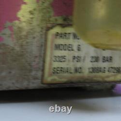 SPX Hytec 100174 Model G Pneumatic Hydraulic Pump 3325 PSI Parts/Repair Lot/3