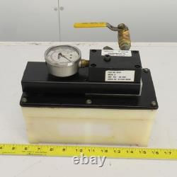 SPX Hytec 100987 Model G No. 9614 Manifold Air/Hydraulic Pump Unit 4800PSI 330BAR