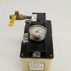 SPX Hytec 100987 Model G No. 9614 Manifold Air/Hydraulic Pump Unit 4800PSI 330BAR SPX Hytec 100987 Model G No. 9614 Manifold Air/Hydraulic Pump Unit 4800PSI 330BAR
