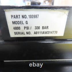 SPX Hytec Model G Pneumatic Air Hydraulic Pump 4800 PSI