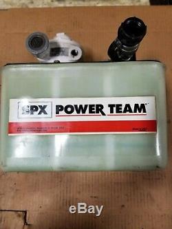 SPX Power Team 10,000 PSI 2-Speed Hydraulic Pump with Rotary Air Motor
