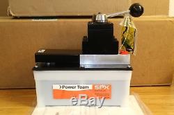 SPX Power Team 10,000 PSI Air Hydraulic Pump Single / Double Acting Cylinders