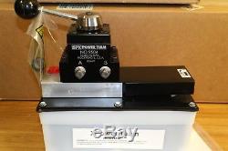 SPX Power Team 10,000 PSI Air Hydraulic Pump Single / Double Acting Cylinders