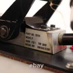SPX Power Team Model F58356 Compact Air-Power Hydraulic Pump Tested 10,000 PSI