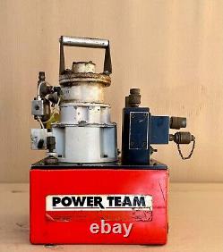 SPX Power Team RWP55 Air Operated Hydraulic Pump For Torque Wrench #Not Tested 2