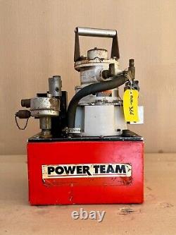 SPX Power Team RWP55 Air Operated Hydraulic Pump For Torque Wrench #Not Tested 2