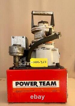 SPX Power Team RWP55 Air Operated Hydraulic Pump For Torque Wrench #Not Tested 3