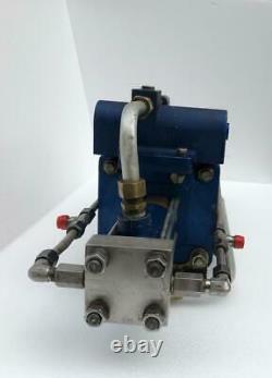 Sc Hydraulic Engineering Corp Gbd-30 Air Driven 2 Stage Gas Booster 9000 Psi
