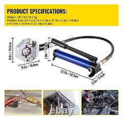 Separable Hydraulic Hose Crimper 7 Dies With Aluminum Pump A/C Air Condtioning