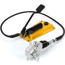 Separable Hydraulic Hose Crimper With Pedal Pump 6 Dies A/C Air Condtioning