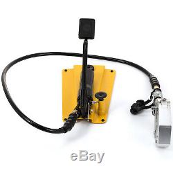 Separable Hydraulic Hose Crimper With Pedal Pump 6 Dies A/C Air Condtioning