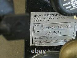 Sprague Air Driven Hydraulic Pump S-440-jr-35 S440jr35 Used
