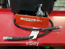 Spx Power Team 5 Qt Air Hydraulic Pump Pa6m1 With 6' Hose And Mudflap