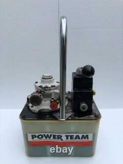 Spx Power Team Pa174 Air Pneumatic Hydraulic Pump/ Power Pack 4 Way Valve #2