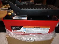 Sunex Tools 4998 Air/Hydraulic Foot Pump 10,000 PSI Capacity