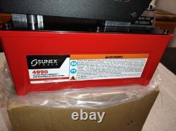Sunex Tools 4998 Air/Hydraulic Foot Pump 10,000 PSI Capacity