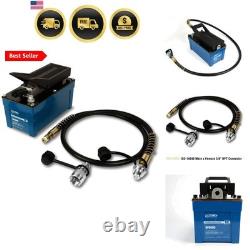 TEMCo Air Hydraulic Pump Power Pack Unit 10,000 psi 103 Cubic in Capacity 5