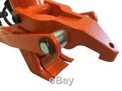 TRACTOR TRUCK TIRE HYDRAULIC BEAD BREAKER CHANGE With10000 PSI FOOT PUMP & AIR HOS