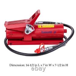 Taixinhyd Air Hydraulic Pump 10,000 PSI 10 Ton Porta Power Hydraulic Air Foot