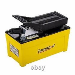 Taixinhyd Hydraulic Pump Air Hydraulic Foot Pump Aluminum Tank 98 CU.in 10000