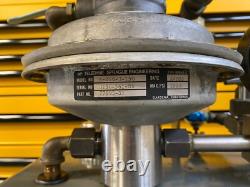 Teledyne Sprague Air Driven High Pressure Hydraulic Pump with Tank. 16,000 psi