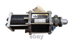 Teledyne Sprague S86JN2 Booster Pump Air Operated Piston Type, S-86-JN-2, 450PSI