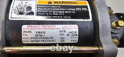 Teledyne Sprague S86JN2 Booster Pump Air Operated Piston Type, S-86-JN-2, 450PSI