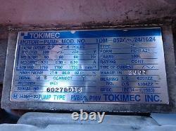 Tokimec Hydraulic Unit with Air Dryer TDM-0524/0624 /1624 P16V-RS-11-CMC-10-J