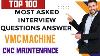 Top 100 Vmc Machine Maintenance Job Interview Questions Answer In Hindi