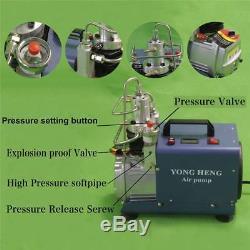 US 110V 30MPa 4500PSI Air Compressor Pump PCP Electric High Pressure System