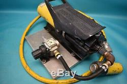 Used Enerpac Pa133 C1508c 10,000psi Air Hydraulic Pump