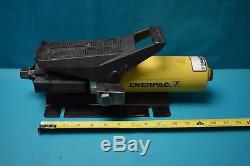 Used Enerpac Pa133 C30990 10,000psi Air Hydraulic Pump
