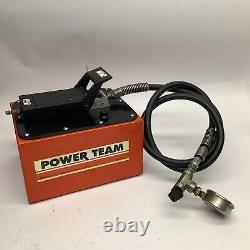 Used Nice SPX Power Team PA6M-2 Single Speed Air Pump V1