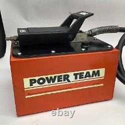 Used Nice SPX Power Team PA6M-2 Single Speed Air Pump V1