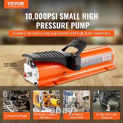 VEVOR 10,000PSI Air Hydraulic Pump, 0.18 Gal Reservoir, NPT 3/8 in Oil Outlet, N